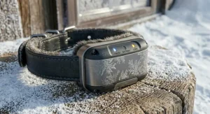 An outdoor-rated, frost-resistant control display demonstrating multi-pet access management and ultra-low temperature components for Canadian winters.