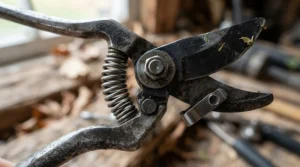 Demonstrating the spring-loaded mechanism of dog nail clippers for thick nails